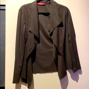 Faux Suede Jacket